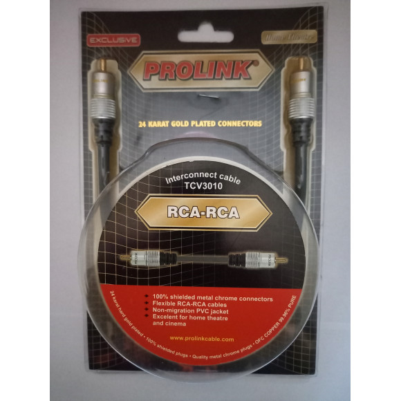 Kabel TCV 3010 Prolink EX 1RCA-1RCA 15m