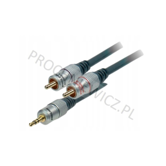 Kabel TCV 3420 Prolink EX 2RCA-3,5STR 1,2m