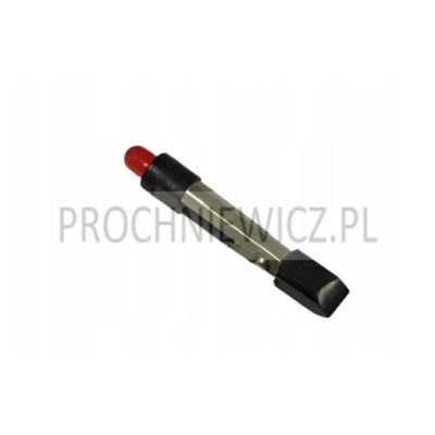 Żarówka telefoniczna czerwona 6,8/44mm 12V10mA 4sz