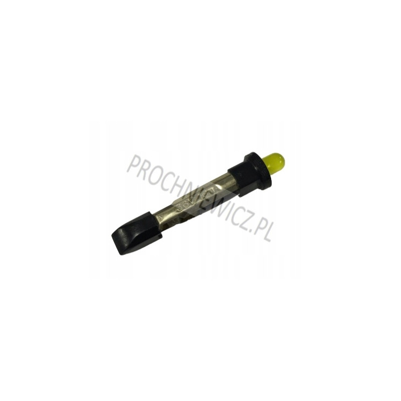 Żarówka telefoniczna żółta 6,8/44mm 36V10mA 4szt