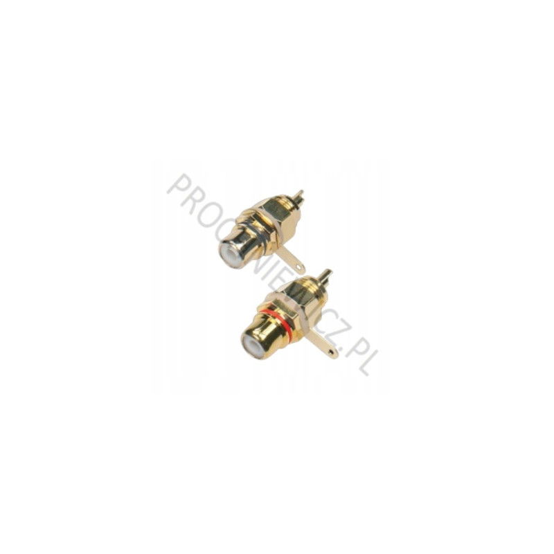 Gniazdo RCA Prolink TRC 031 2szt