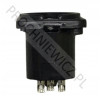 Gniazdo XLR 3pin do obudowy 4szt