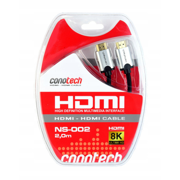 Kabel Conotech NS-002 8K Ultra HD HDMI-HDMI 2m