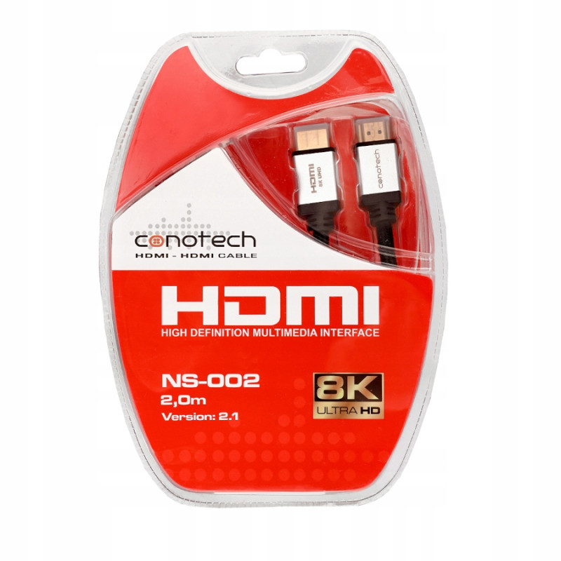 Kabel Conotech NS-002 8K Ultra HD HDMI-HDMI 2m