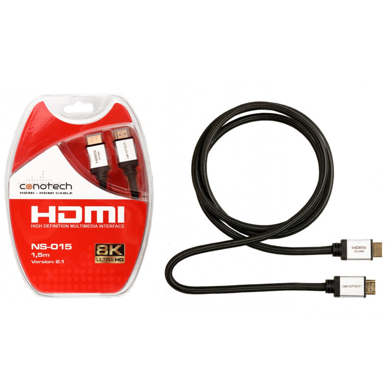 Kabel Conotech NS-002 8K Ultra HD HDMI-HDMI 2m