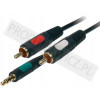 Kabel Prolink Classic 2RCA- Jack 3,5mm 1,2m