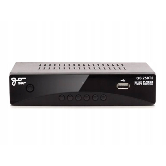 TUNER DEKODER DVB-T2 GOSAT HEVC H.265