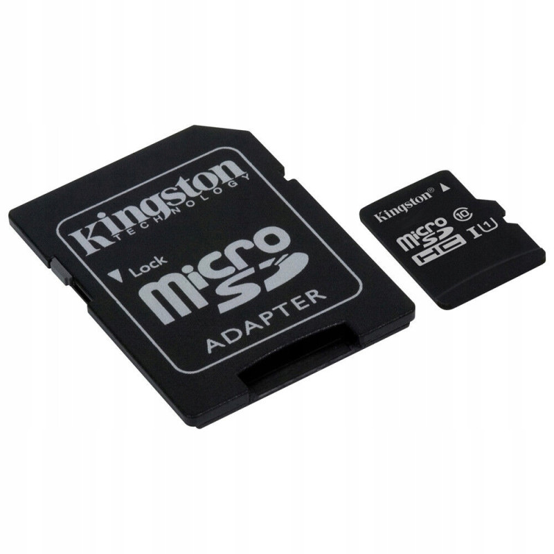 Karta pamięci z adapterem 128GB kingston