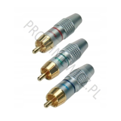 Wtyk RCA Prolink TRC 020 1szt