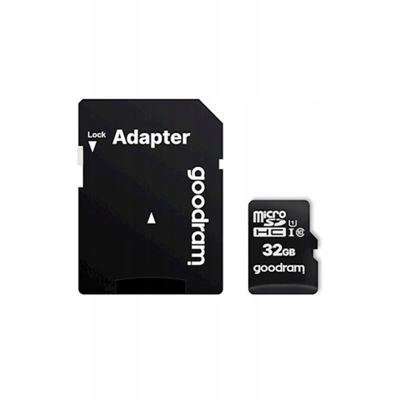 Karta pamięci z adapterem 32GB goodram