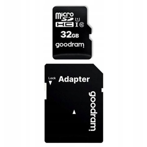 Karta pamięci z adapterem 32GB goodram