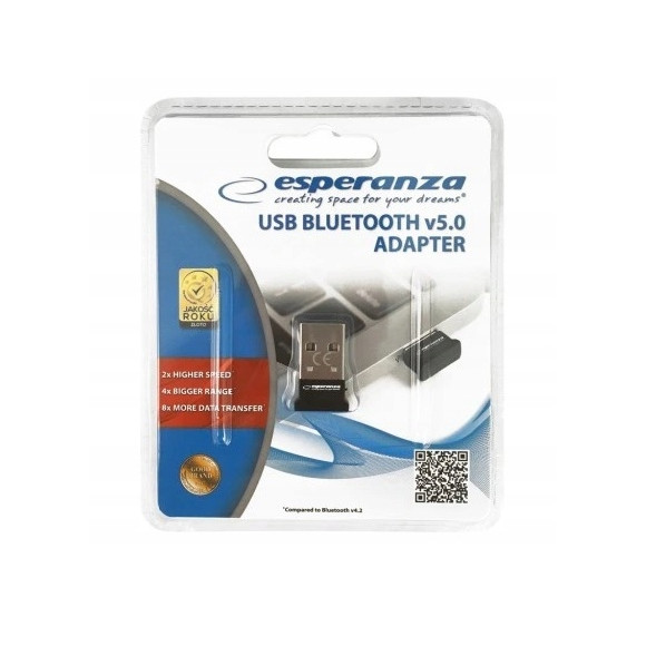 Adapter bluetooth v5.0 USB Superszybk do komputera