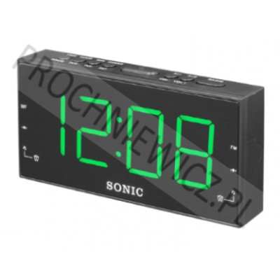 Radiobudzik sieciowo-bateryjne AM, FM Sonic CR-3155