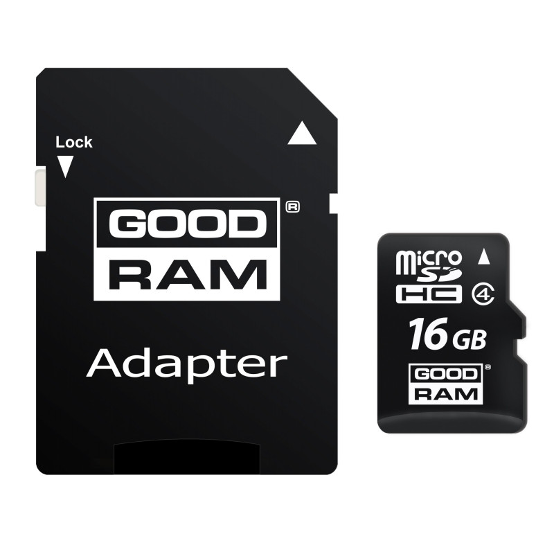 Karta pamięci z adapterem 16GB goodram