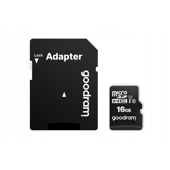 Karta pamięci z adapterem 16GB goodram