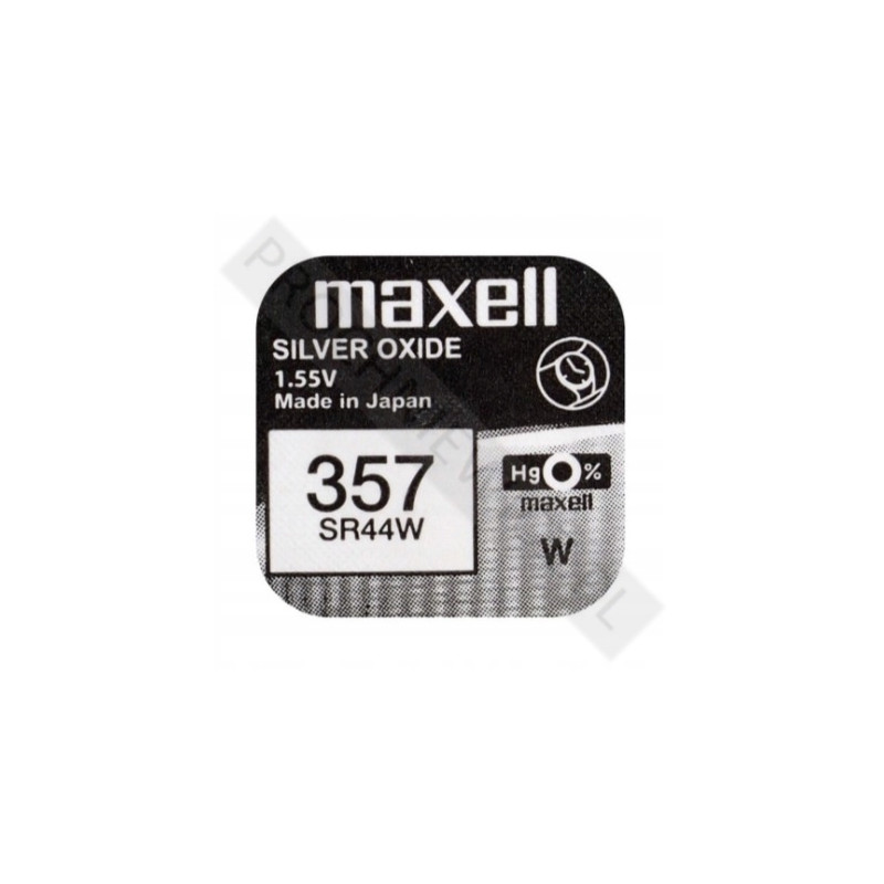 Bateria Srebrowa Maxell SR44W 357 2szt