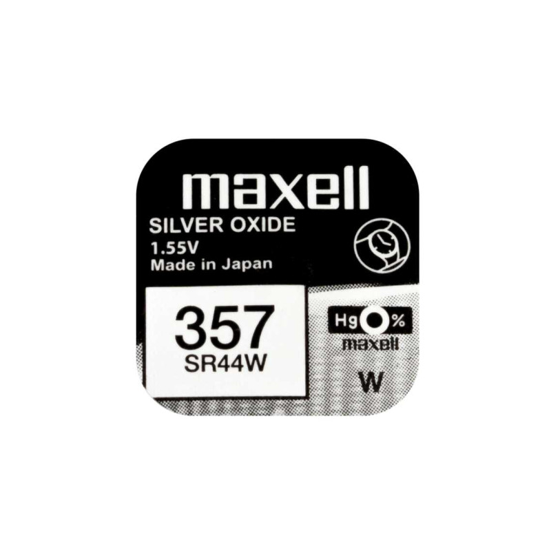 Bateria Srebrowa Maxell SR44W 357 2szt