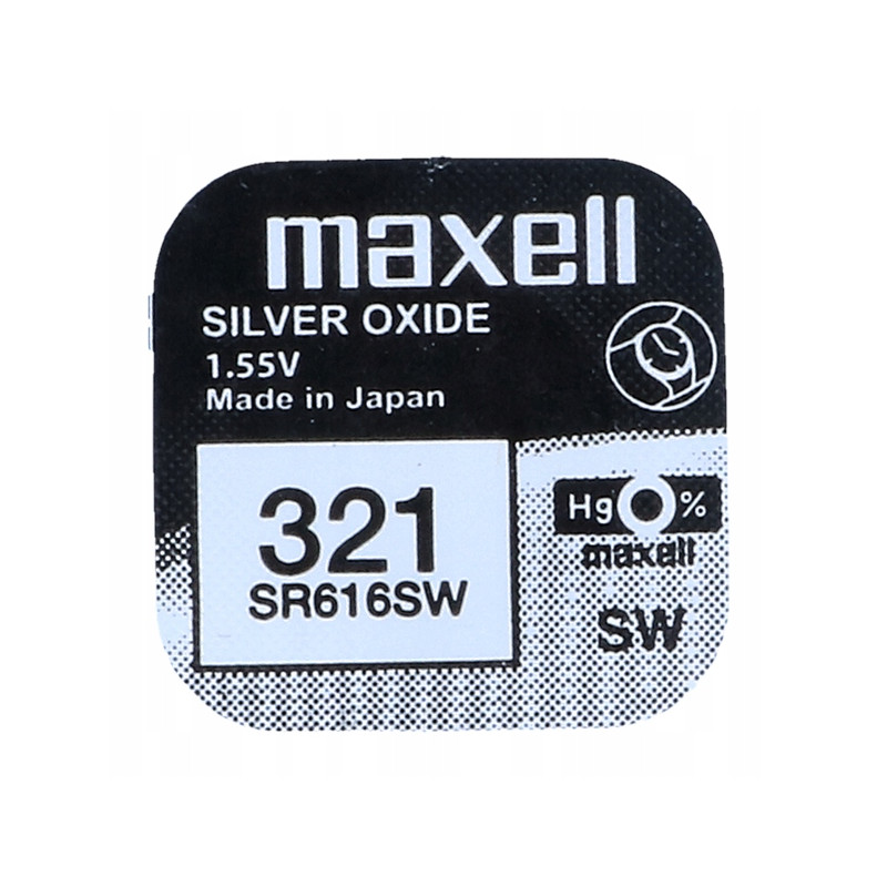 bateria srebrowa Maxell SR616SW 321 2szt