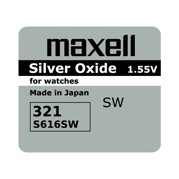 bateria srebrowa Maxell SR616SW 321 2szt