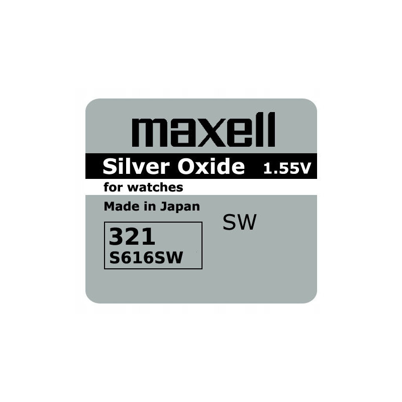 bateria srebrowa Maxell SR616SW 321 2szt