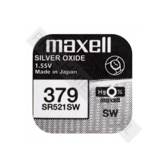 bateria srebrowa Maxell SR521SW 379 2szt