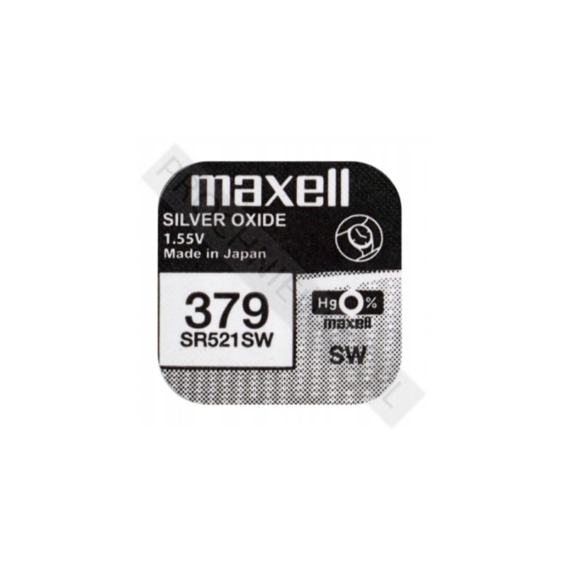 bateria srebrowa Maxell SR521SW 379 2szt