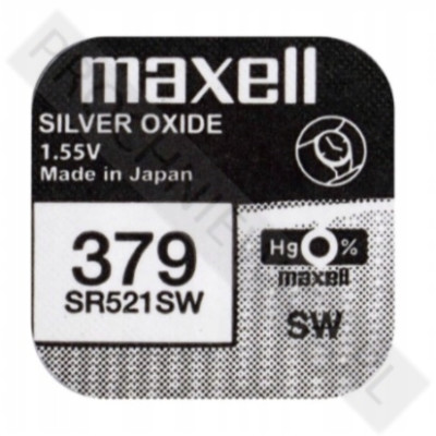 bateria srebrowa Maxell SR521SW 379 2szt