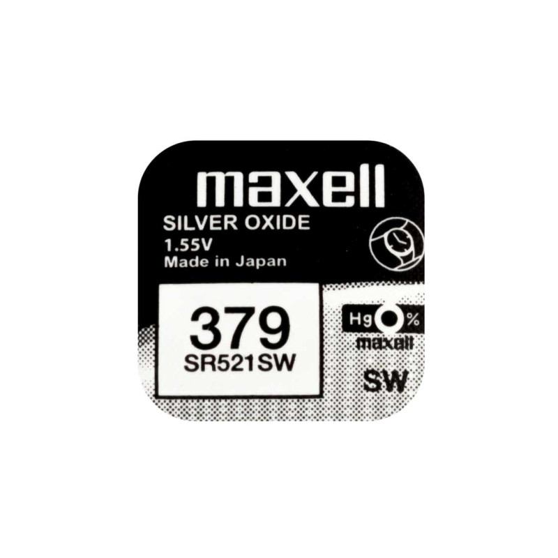 bateria srebrowa Maxell SR521SW 379 2szt