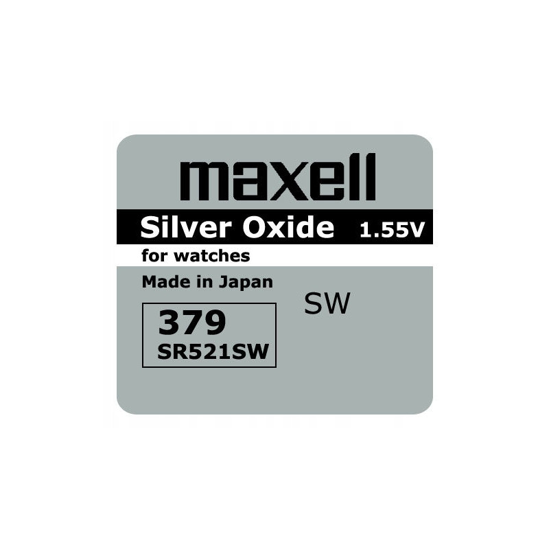 bateria srebrowa Maxell SR521SW 379 2szt