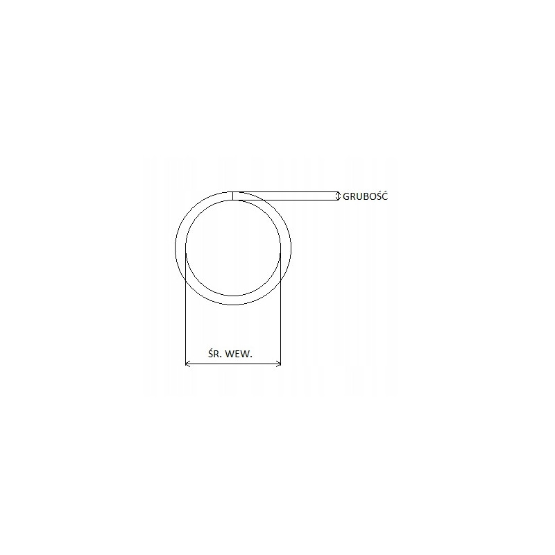 Bieżnia Idler 20x3x3,5mm