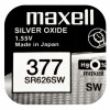 Bateria Srebrowa Maxell SR626SW 377 2szt