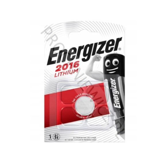 Bateria litowa Energizer CR2016 2szt.