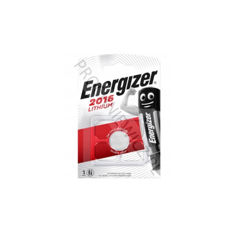 Bateria litowa Energizer CR2016 2szt.