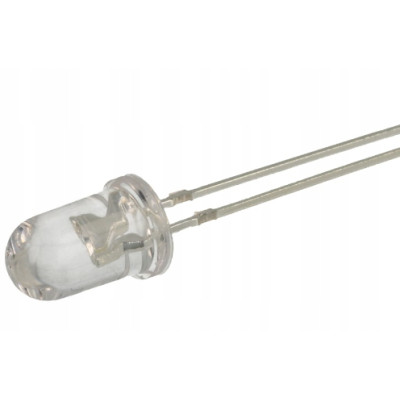 Dioda LED czerwona 5mm 3V 100szt