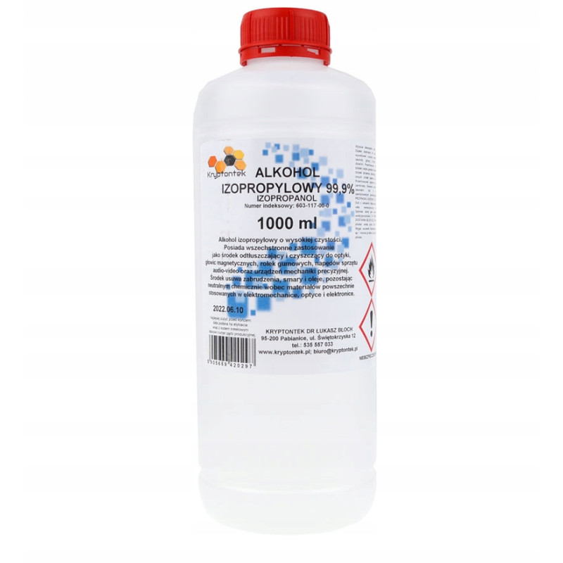 Alkohol izopropylowy 99,9% 1l