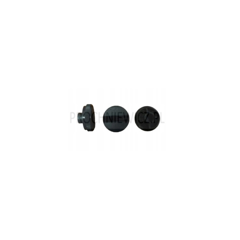 Gałka do sprzętu 19,7x10,1mm z otworem fi6 2szt