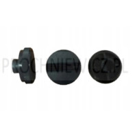 Gałka do sprzętu 19,7x10,1mm z otworem fi6 2szt