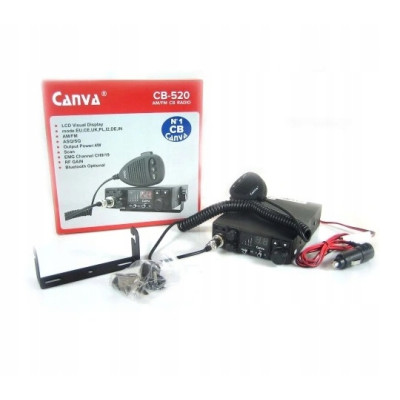 CB Radio Canva CB520 z obsługą bluetooth