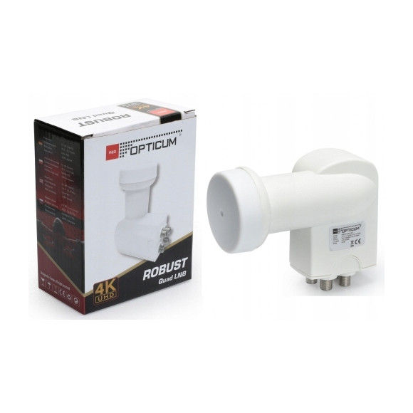 Konwerter poczwórny Opticum Robust Quad LNB