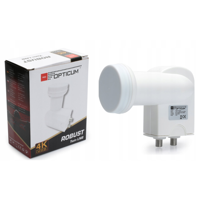 Konwerter podwójny Opticum Robust Twin LNB