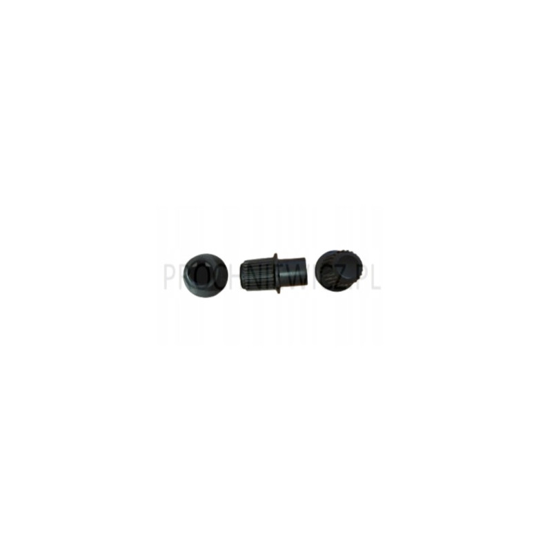Gałka do sprzętu 9,8x20,2mm ze ściętym fi6 2szt