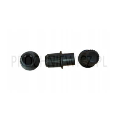 Gałka do sprzętu 9,8x20,2mm ze ściętym fi6 2szt