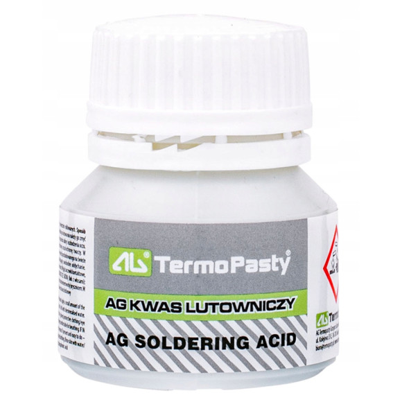 Kwas lutowniczy AG TermoPasty ART. AGT-117 35ml 2szt Kwas lutowniczy AG TermoPasty ART. AGT-117 35ml 2szt