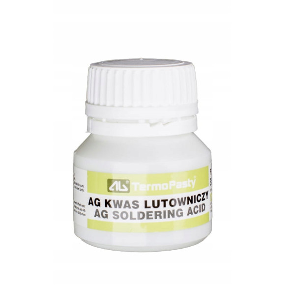 Kwas lutowniczy AG TermoPasty ART. AGT-117 35ml 2szt Kwas lutowniczy AG TermoPasty ART. AGT-117 35ml 2szt