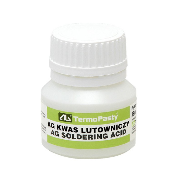Kwas lutowniczy AG TermoPasty ART. AGT-117 35ml 2szt Kwas lutowniczy AG TermoPasty ART. AGT-117 35ml 2szt