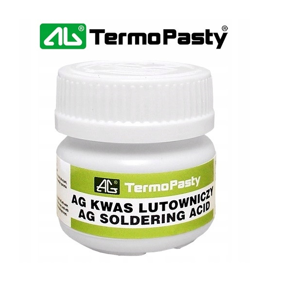 Kwas lutowniczy AG TermoPasty ART. AGT-117 35ml 2szt Kwas lutowniczy AG TermoPasty ART. AGT-117 35ml 2szt