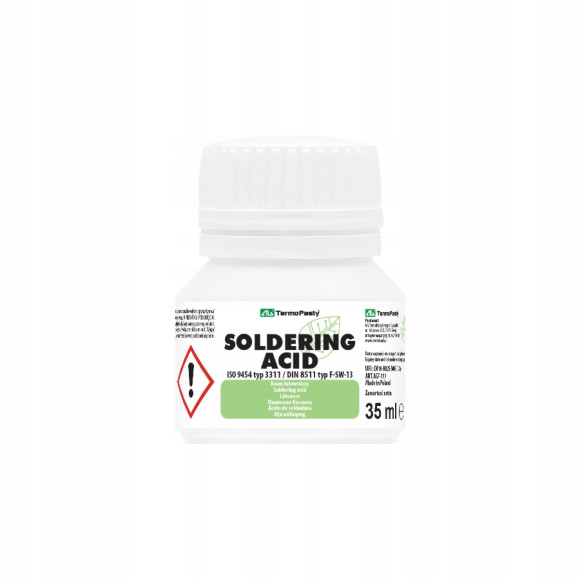 Kwas lutowniczy AG TermoPasty ART. AGT-117 35ml 2szt Kwas lutowniczy AG TermoPasty ART. AGT-117 35ml 2szt