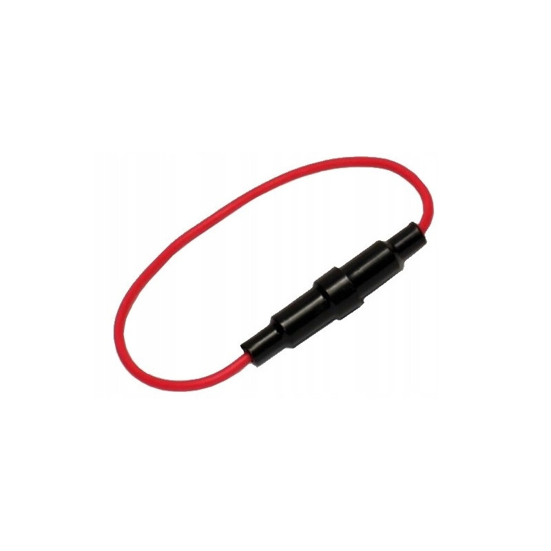 Gniazdo bezpiecznika 20mm na kablu 4szt