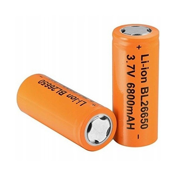 Akumulator ogniwo Li-On 26650 3,7V 8000mAh 2szt