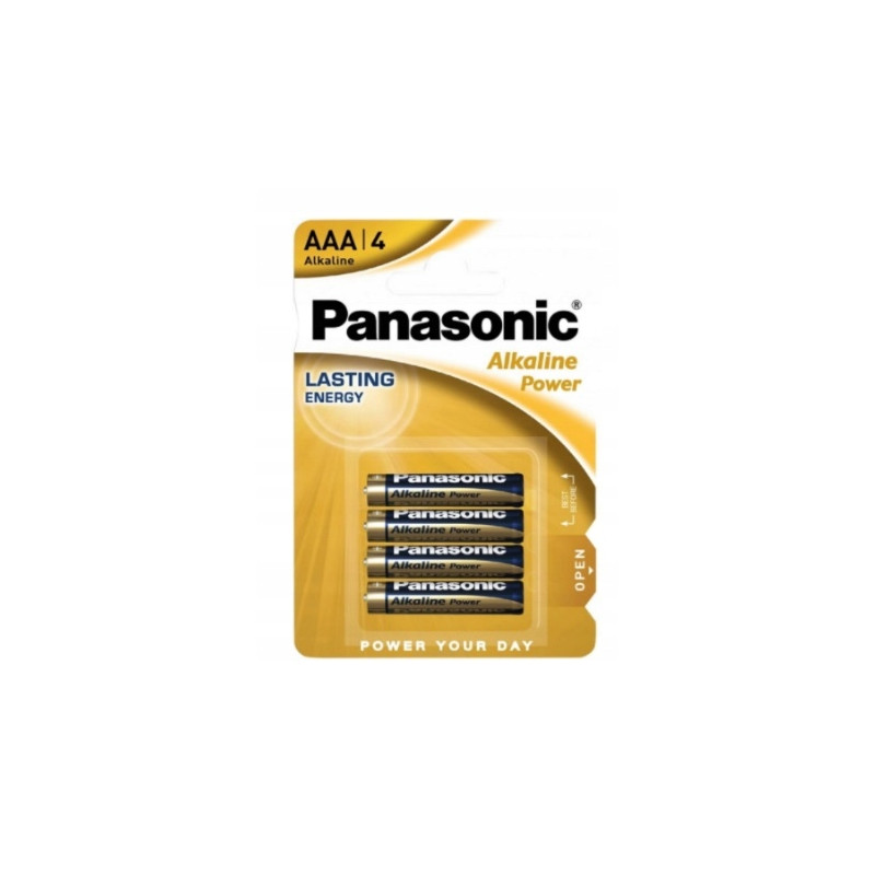 Baterie alkaliczne Panasonic AAA LR03 4szt